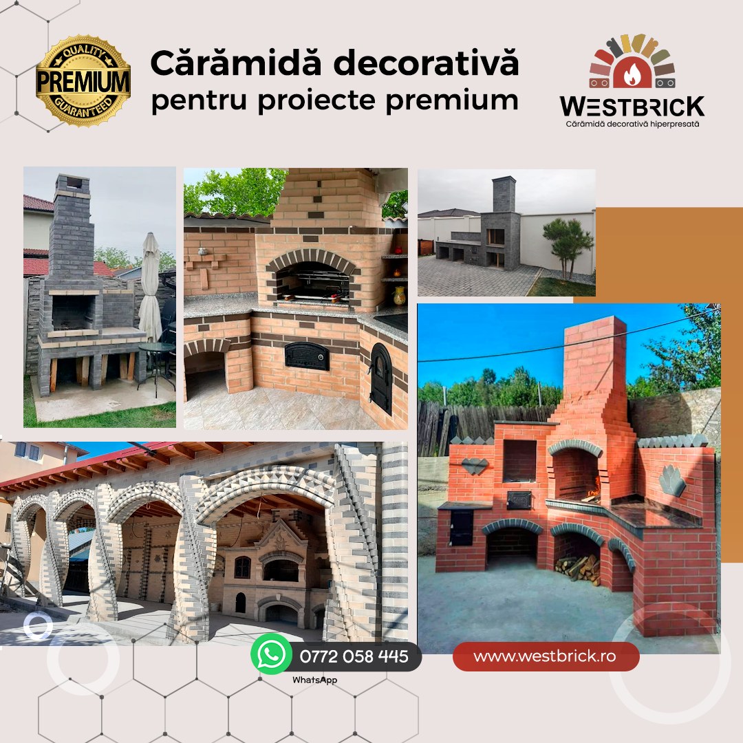 Cărămidă decorativă WEST BRICK – eleganță și durabilitate pentru orice proiect