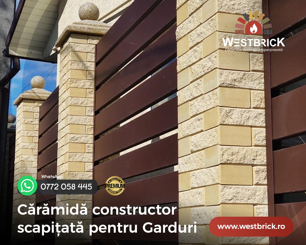 caramida constructor scapitata pentru garduri westbrick